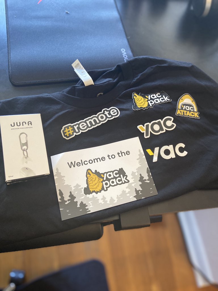 mattaespinoza's tweet photo. Diggin the @YacChat/@yac swag
#RemoteWeek #yacpac https://t.co/19XU1VDg7r