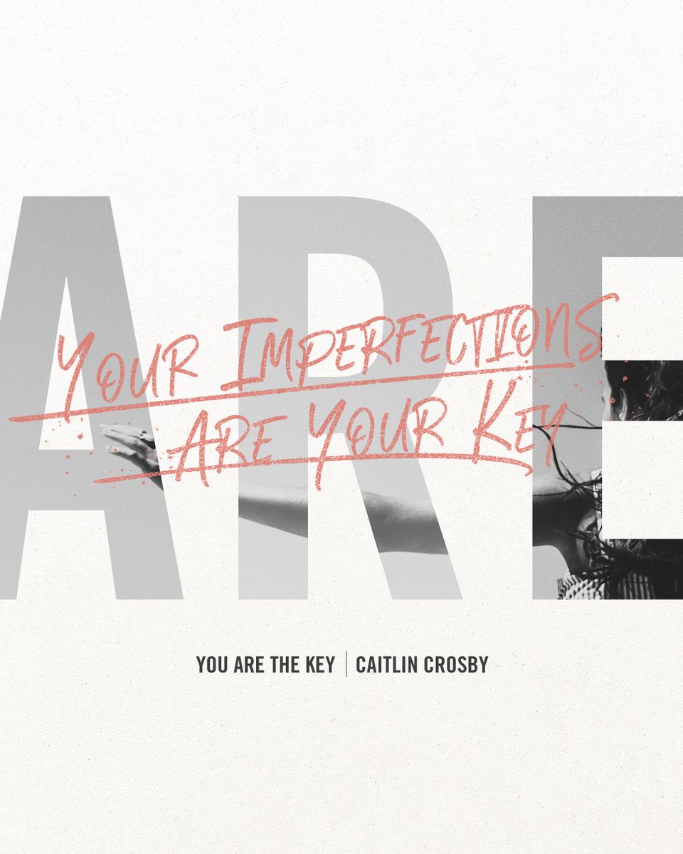 Your imperfections are talking to you. They're telling us something very important. They're telling us that WE are the KEY to unlock all the joy, creativity, beauty, depth, and life that we've been searching for. Find your key at youarethekeybook.com
