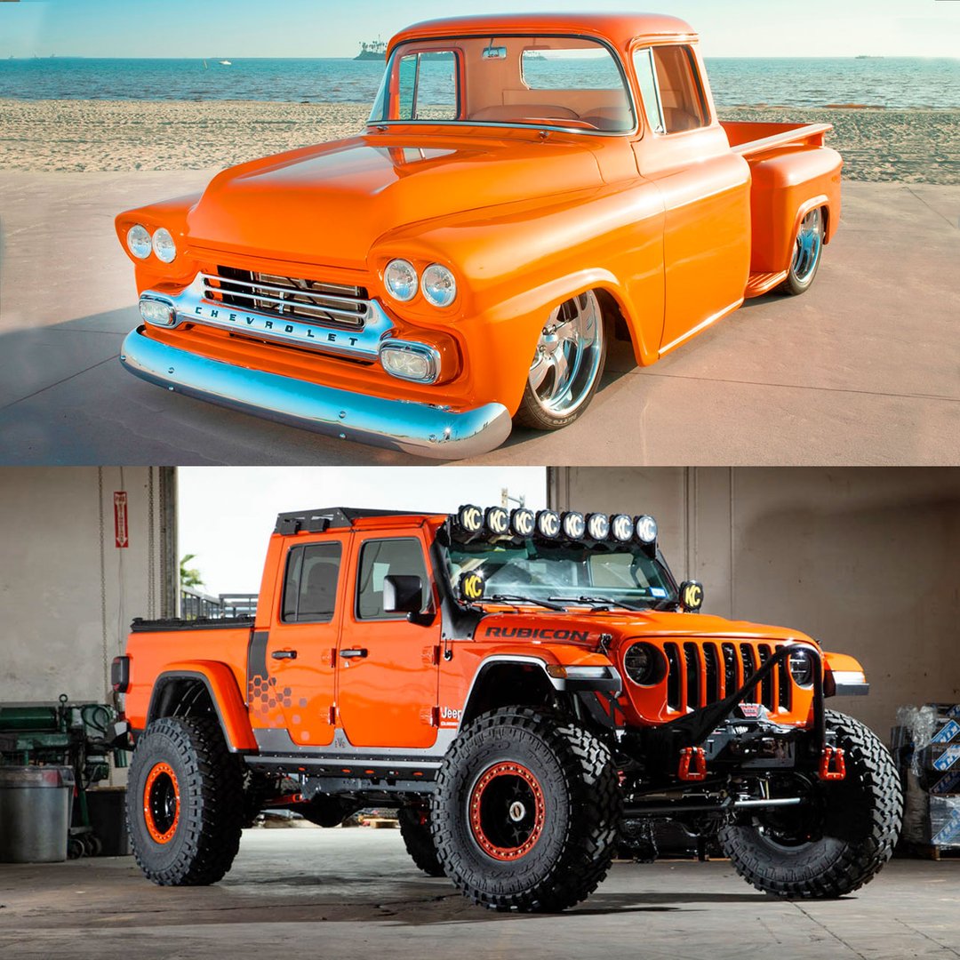NittoTire's tweet photo. What's your flavor? Slammed vintage or lifted and trail-ready? #NT555 ~ #TrailGrappler ~ @bevo_offroader https://t.co/gH68GreH3H