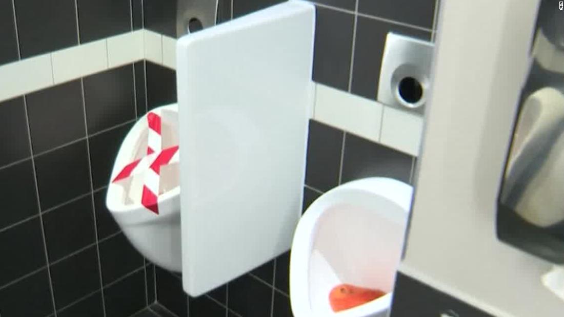 ChronicallyKaci's tweet photo. Reopening roadblock: Public bathrooms - CNN Video  "How to make bathrooms touch-free, and how to avoid germs."  https://t.co/hoh7bKNliN #SarsCov2  #Bathroom  #Restaurants https://t.co/KC2tUTy67t