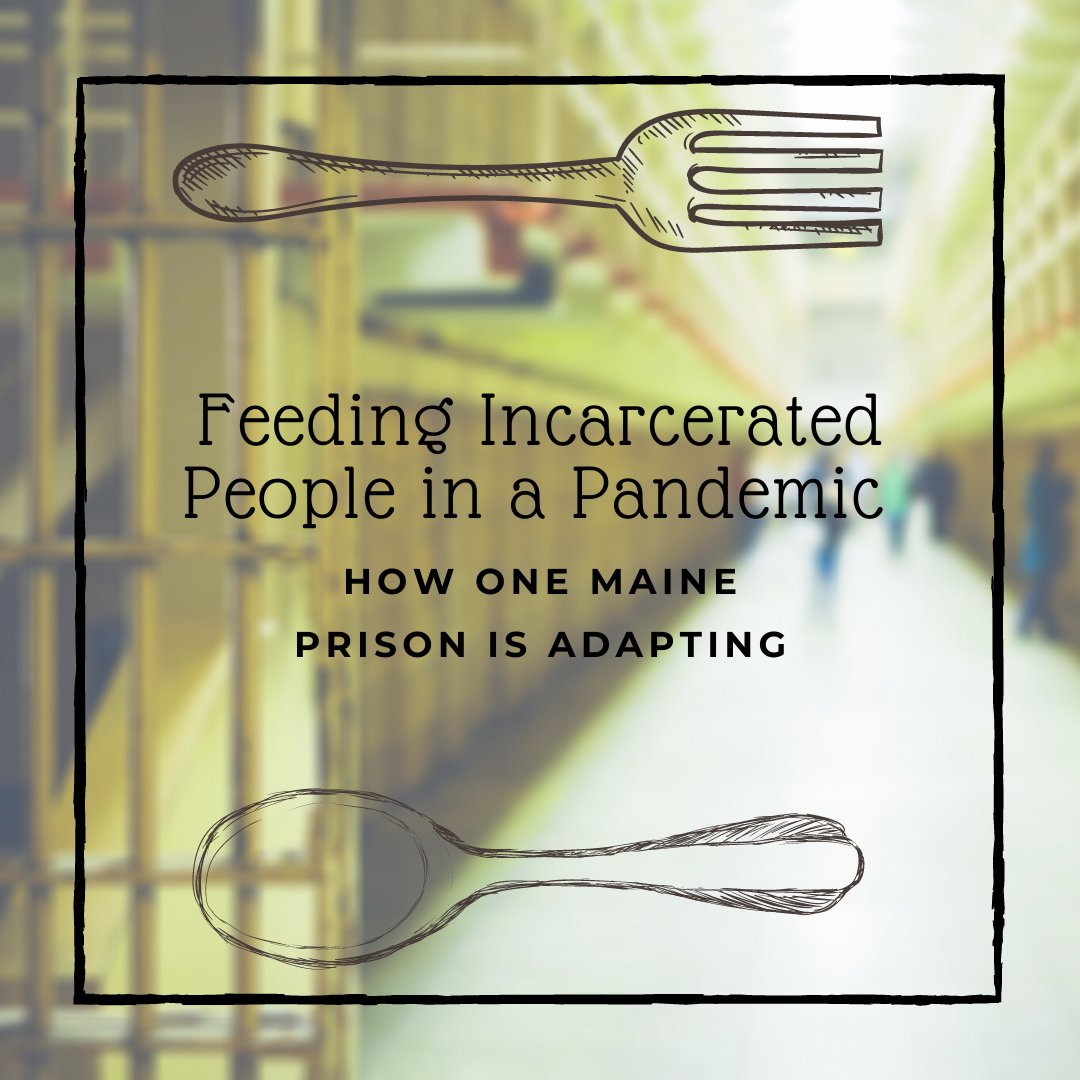 Farm2Inst's tweet image. Newly published FINE resource! COVID-19 has profoundly disrupted food operations in prisons/jails. Mountain View Correctional  shares how Maine DOC has adapted to protect against the virus while demonstrating the benefits of sourcing local quality food. ow.ly/EfxT50AXLh5
