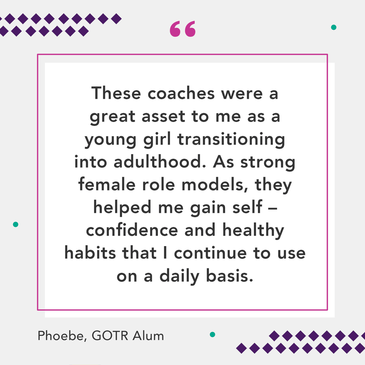 As a Girls on the Run coach, you have the ability to make a positive impact on girls in our community and empower them to become the next generation of strong women! 🦸‍ Learn more about volunteering as a coach by clicking here: girlsontherun.org/get-involved/c…