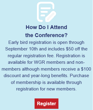 WGRDC's tweet photo. Registration is OPEN for #PWIA2020! This conference is an opportunity to prioritize YOU as an unsung hero, gaining new skills, tips and tools that will help you grow in your career, regardless of your current position. Learn more: https://t.co/VyrRCgxKXc https://t.co/YEc4FMuZN3