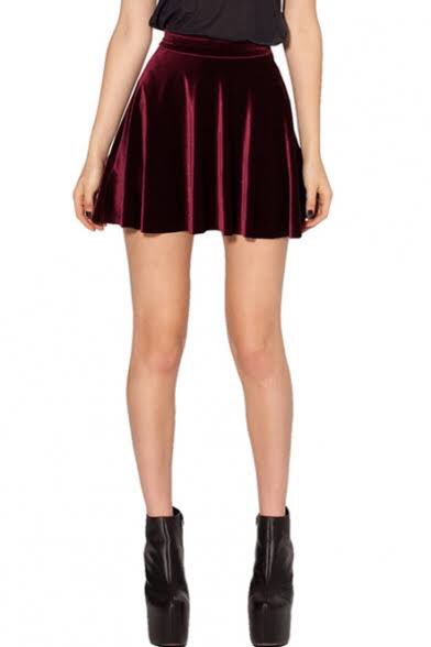 7. Skater Girl skirts This trend which was reminiscent of the 1950s circle skirt but with a 2010s edge you could see this trend spotted paired with either a crop top or the aforementioned blouse chunky necklace combo mentioned