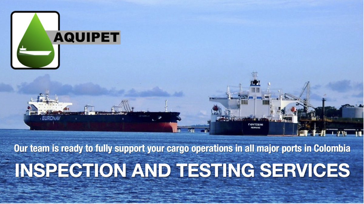 AquipetSAS's tweet photo. Our Aquipet Team ready to inspect the the vessels at Colombia! #tankinspection #tanktrucks #carromulas #quantitycontrol #qualitycontrol #inventorycontrol #aquipetsas #aquipetteam #zonafranca #barranquilla #witness #sampling #oiltransportation #testing https://t.co/mRmKjeeTsP
