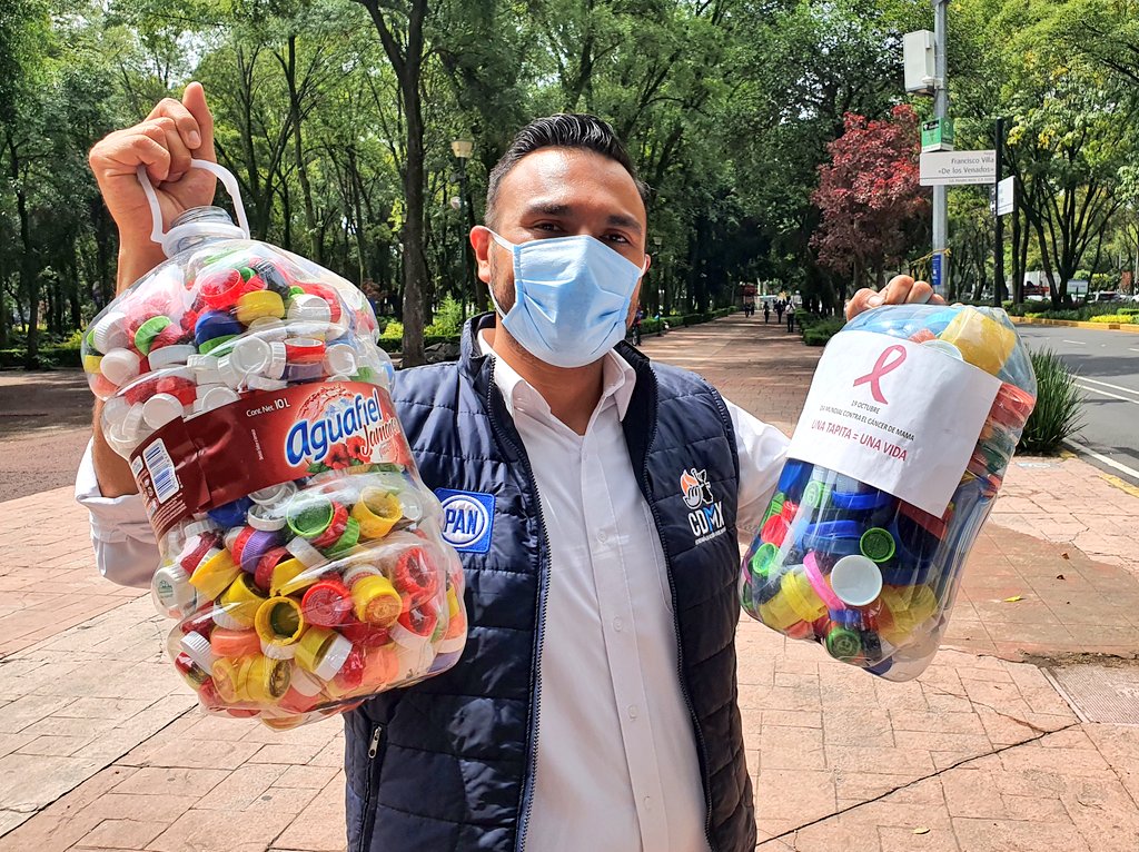 ¡Muchas gracias a quienes se sumaron a la campaña de recolección #TapitasPorLaVida contra el cáncer infantil! 🎗

¡Sigamos juntos trabajando por las y los jóvenes de México! #JóvenesDeMéxico🇲🇽

#DíaInternacionalDeLaJuventud