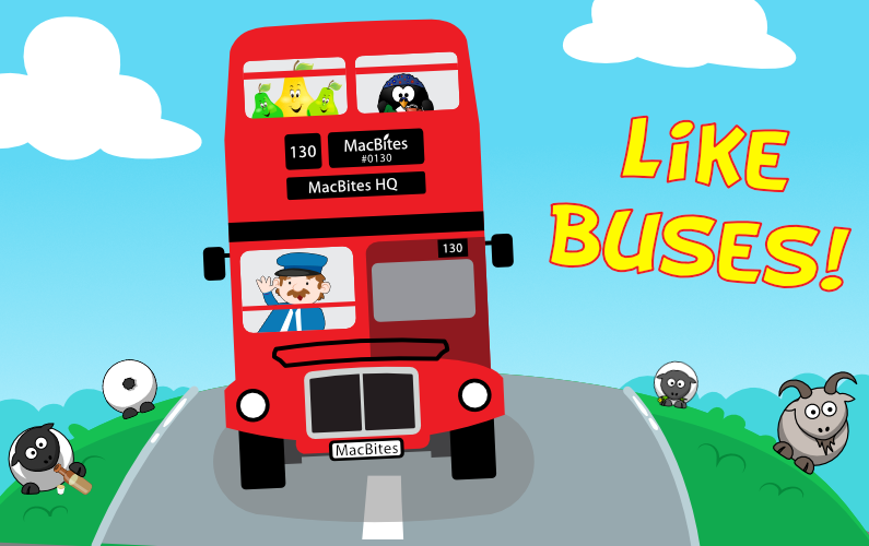 It's Wonderful Wednesday with ANOTHER NEW MacBites show!!

Like Buses!

macbites.co.uk/macbites-episo…

Enjoy 👍