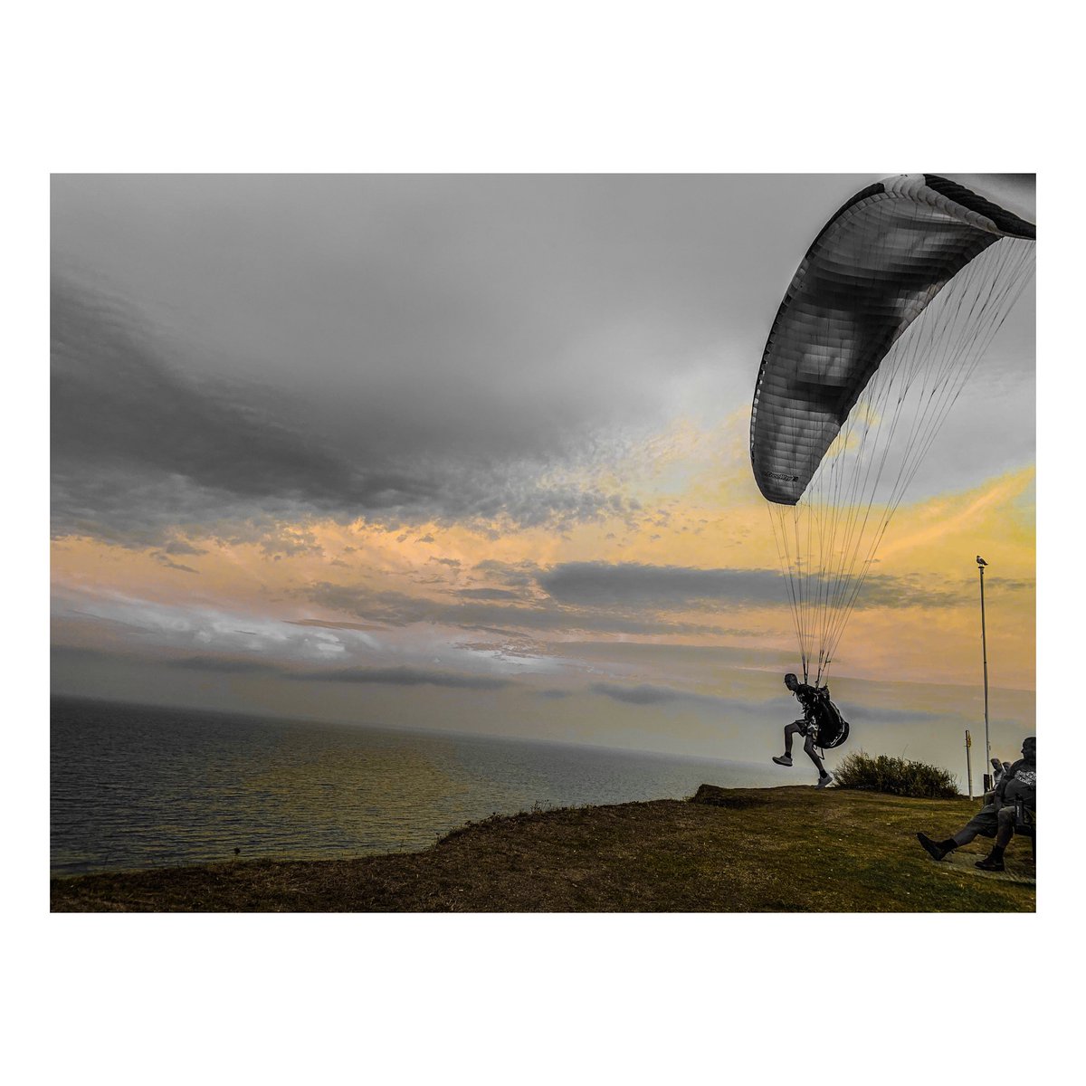 Another pic.. #paraglider #Eastsussex #Galleyhill 12.08.20