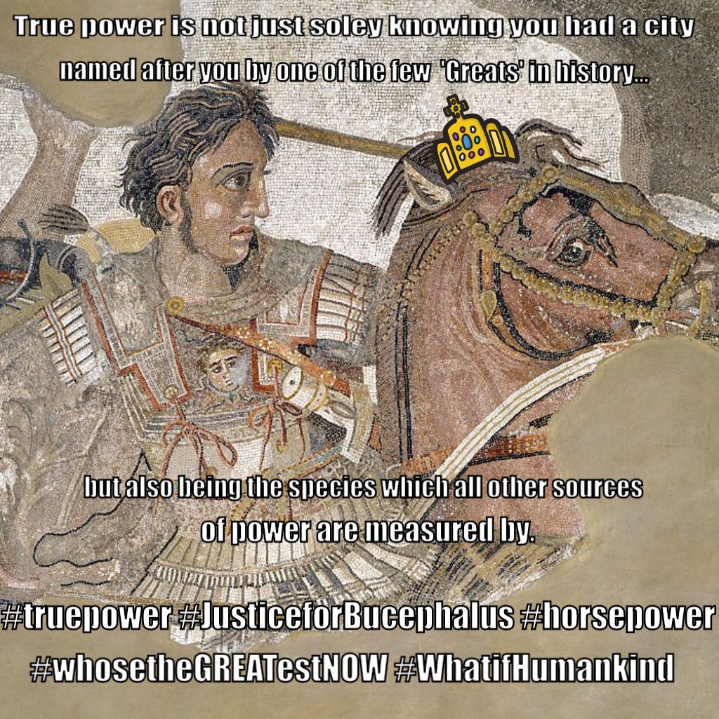 jnsutt727's tweet photo. I love history, contests and memes - this is the perfect combination. #WhatIfHumankind #JusticeforBucephalus @humankindgame https://t.co/173yqxUygO
