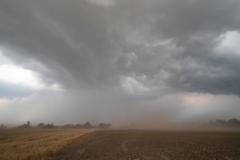 mrefke's tweet photo. #duststorm 11-8-20 #onweer vanuit #Roosendaal @Talpaweer @NoodweerBenelux @OnlineweatherNL @StormHour https://t.co/Tj0CaE8H1T
