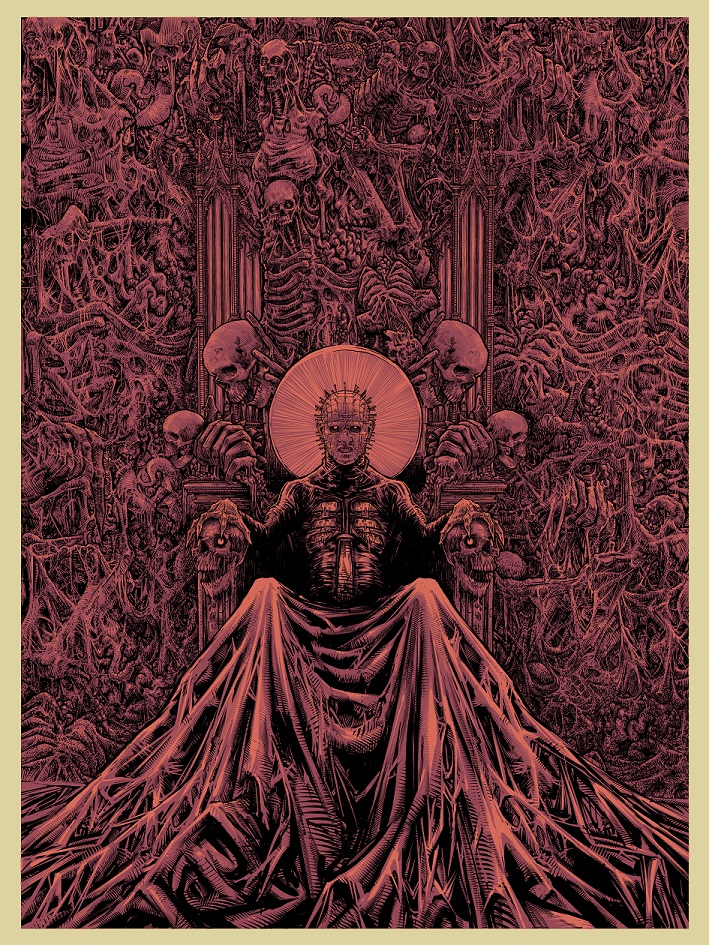 ZombieRiot's tweet photo. Incredible, Hellraiser screen prints by @GodmachineUK
available from @MadDuckPosters. Glow in the dark and metallic variants! 😍

They won't last long, so devour them NOW at https://t.co/svXgnd2I8B 👈💀

#Horror @1AshleyLaurence #HorrorFamily https://t.co/n9tO9QWUz3