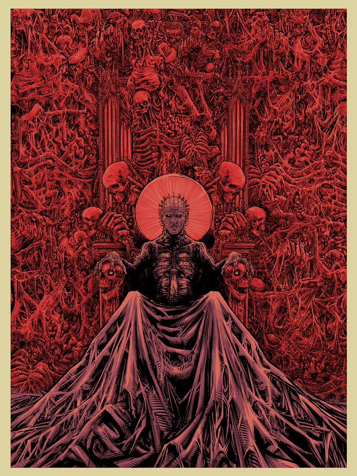 ZombieRiot's tweet photo. Incredible, Hellraiser screen prints by @GodmachineUK
available from @MadDuckPosters. Glow in the dark and metallic variants! 😍

They won't last long, so devour them NOW at https://t.co/svXgnd2I8B 👈💀

#Horror @1AshleyLaurence #HorrorFamily https://t.co/n9tO9QWUz3