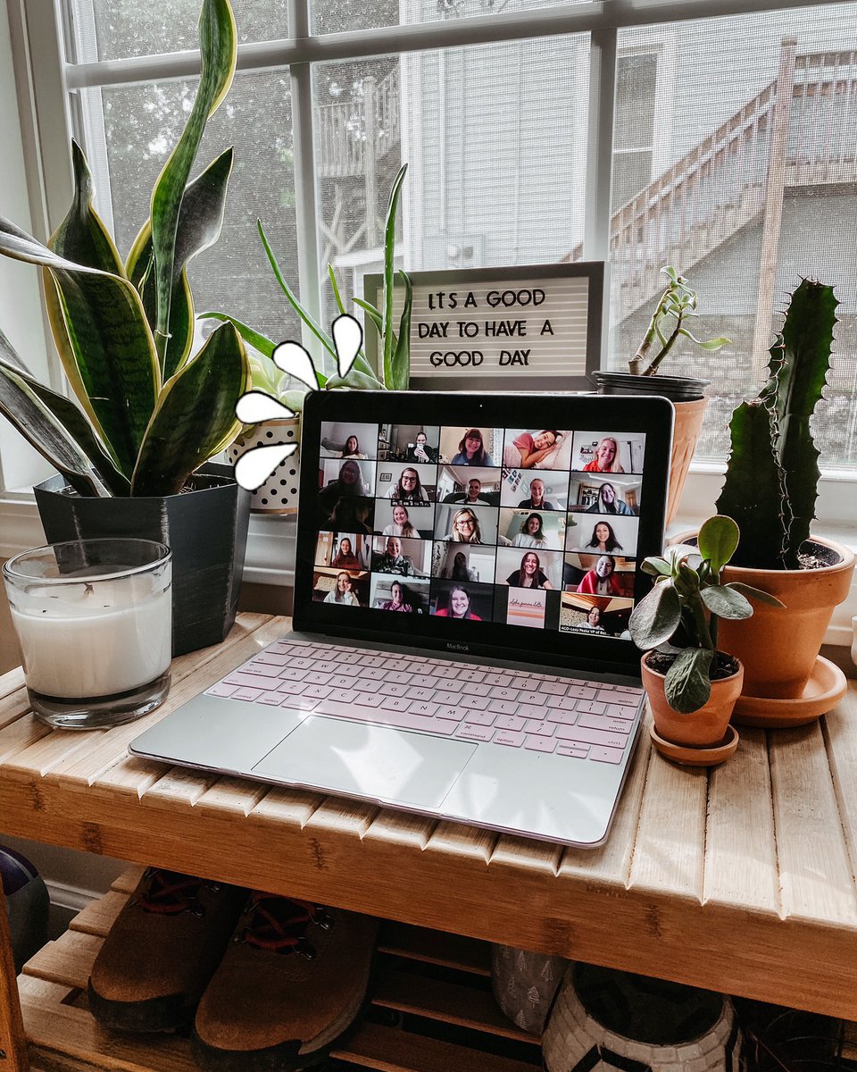 ♡ Morning zoom chats ♡ 
We are so excited to talk with everyone during recruitment!!