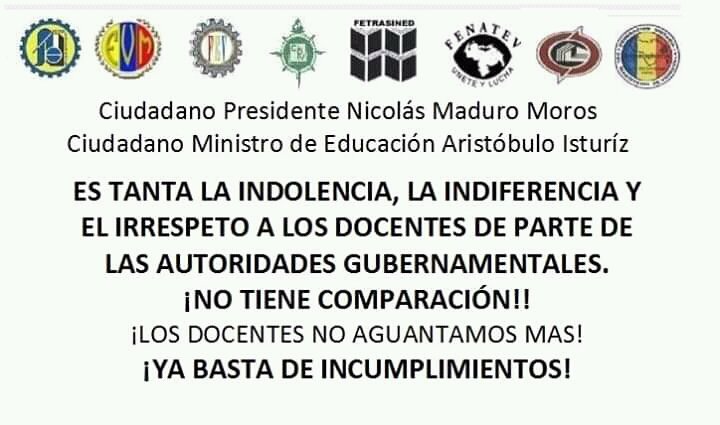 ElbaMarcano2's tweet photo. Hasta cuando tanta indolencia Señor. Merecemos abundancia, paz, amor, felicidad y que se valore todo nuestro aporte en cualquier sociedad o país del mundo que quiera avanzar y progresar. https://t.co/QXZQsDygYK