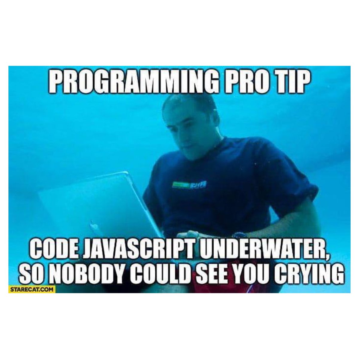thefinallyfree's tweet photo. We got your back with these pro tips, don’t worry. 🧠
•
•
•
•
•
#meme #funny #funnymeme #funnyprogrammingmeme #codingmeme #programming #coding #programmingmeme #programmingprotip #protip https://t.co/U9GcD81exc
