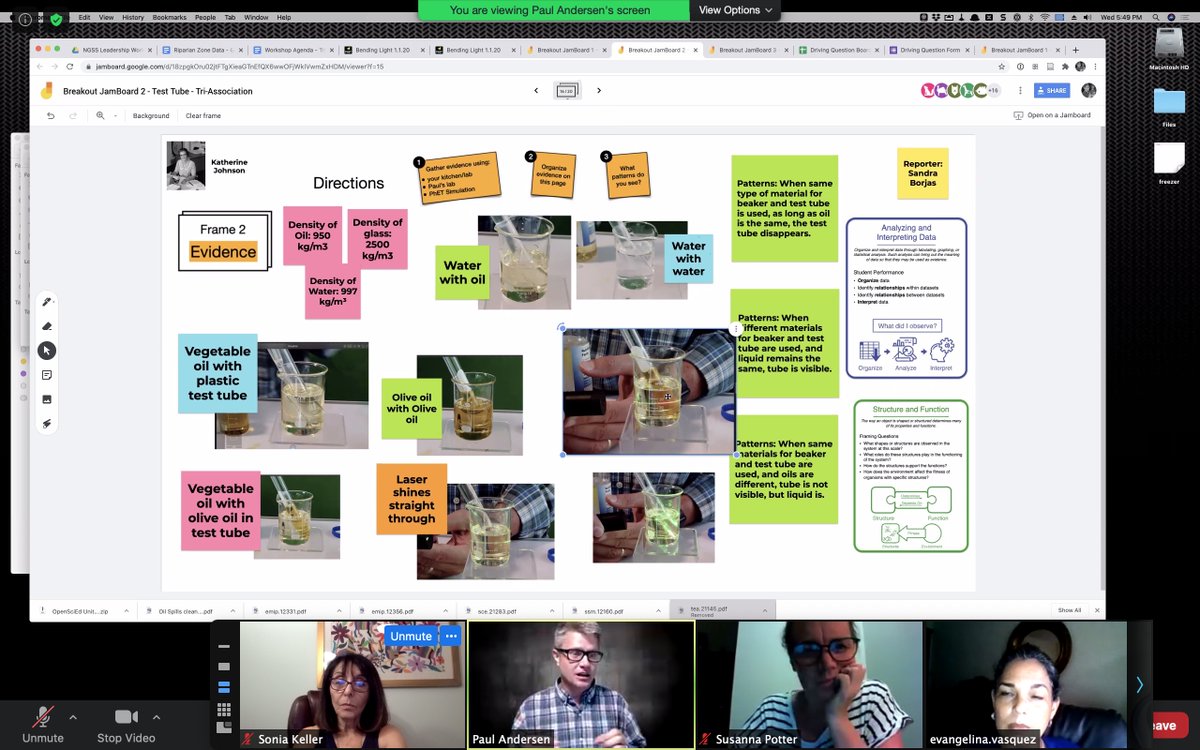 TriAssociation's tweet photo. Teaching NGSS Science Remotely/Paul Andersen sharing with 6-12 Teachers #triassociation #remotelearning https://t.co/JNmzCXGZCx