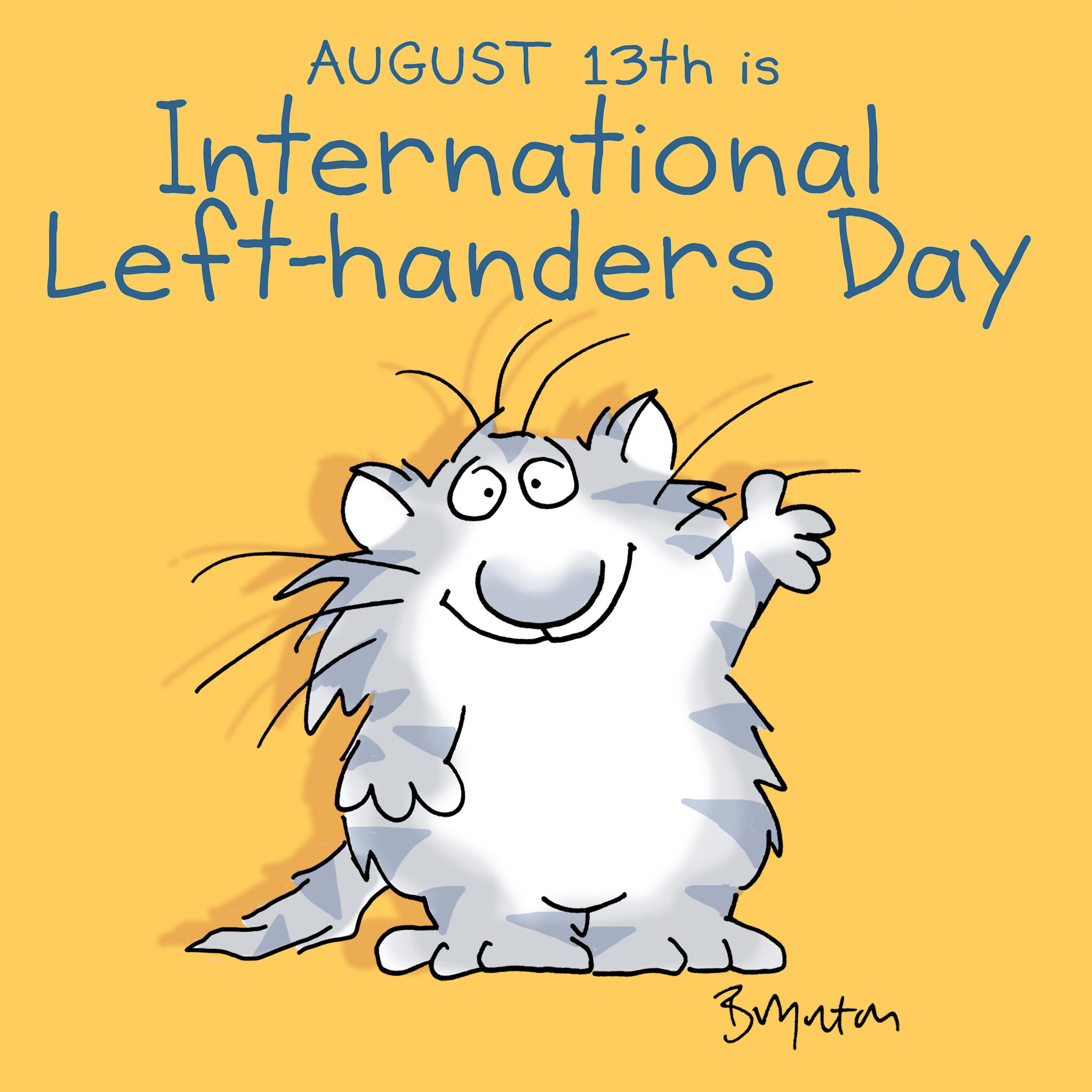 International Left-Handers Day! – eat2explore
