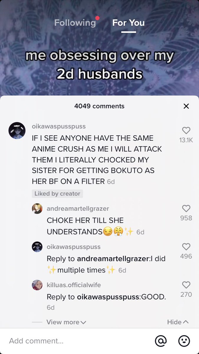whichfandom0's tweet photo. is anitiktok ok? is this what people do? https://t.co/mKwXqXr8QM