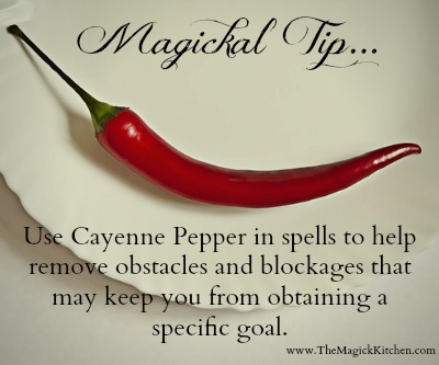 GrannyMooninVA's tweet photo. #Spell #MagickTip #Cayenne #Pepper #Obstacles #Blockages https://t.co/xhX9EeL4Rk