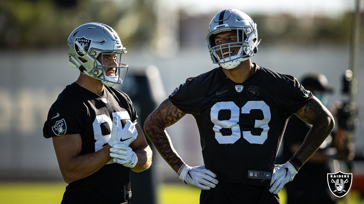 Raiders's tweet image. All gas. No brakes. 

📸 » bit.ly/3iBHwmd