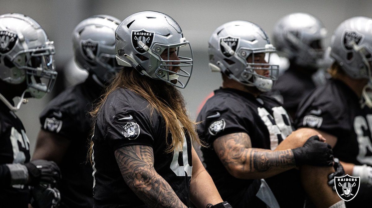 Raiders's tweet image. All gas. No brakes. 

📸 » bit.ly/3iBHwmd