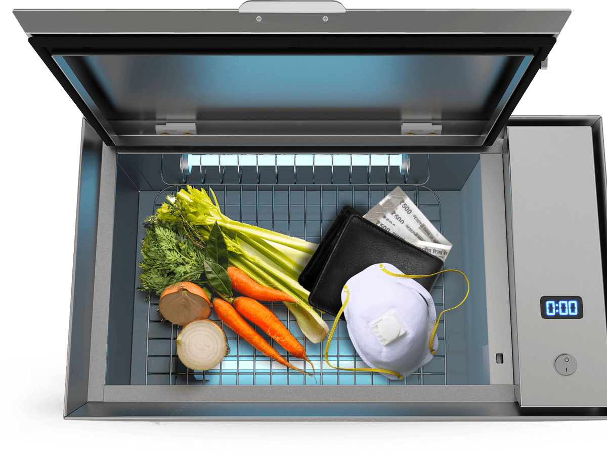 Keep virus and sanitization woes at bay with the <a href="/orient_electric/">Orient Electric</a>'s UV Sanitech. Get your items sanitized in just 4 minutes. Read more mrright.in/ideas/applianc…