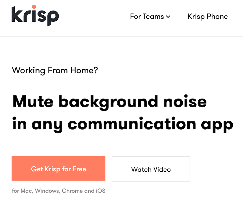 Hey AMAZING <a href="/Seesaw/">Seesaw</a>  Teachers! I had to share this great Google Chrome Extension that I've been using for free called Krisp. It eliminates background noises when you record on your device. I've used the free version all summer! ref.krisp.ai/u/u85c579331