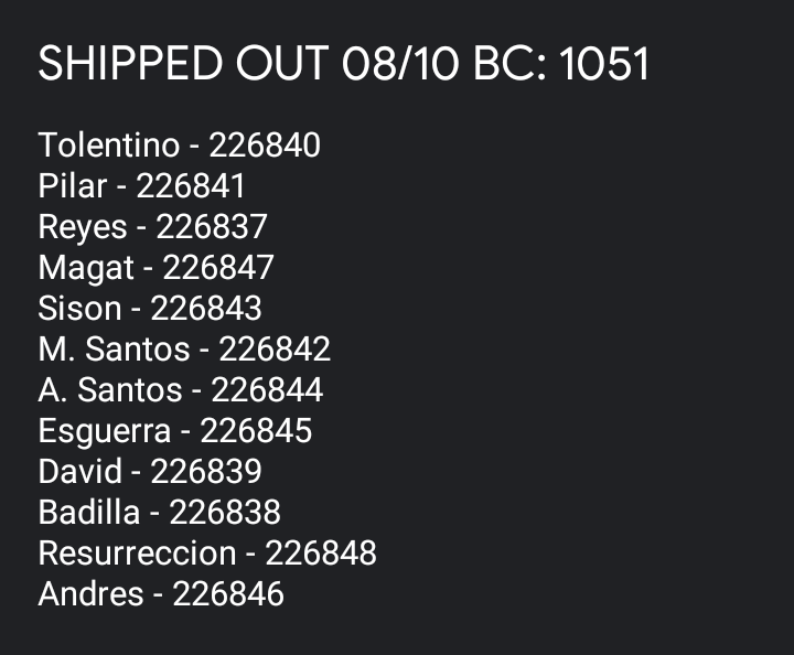 mini__universe's tweet photo. #UniverseUpdates ✨
tns for items shipped last monday~ https://t.co/dbNwCghF8G