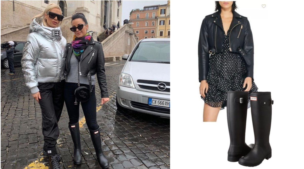 monogram hunter boots