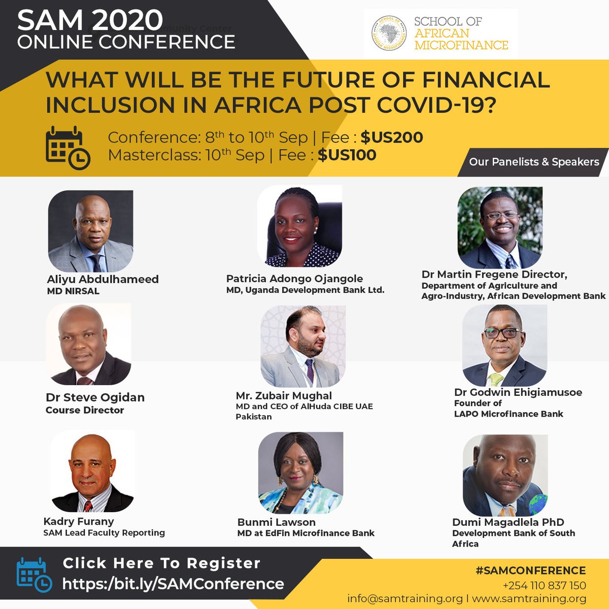 successoryNig's tweet photo. SAM 2020 Conference #SAMConference https://t.co/hFbFKX2pAx https://t.co/FZ90OA7R7Q