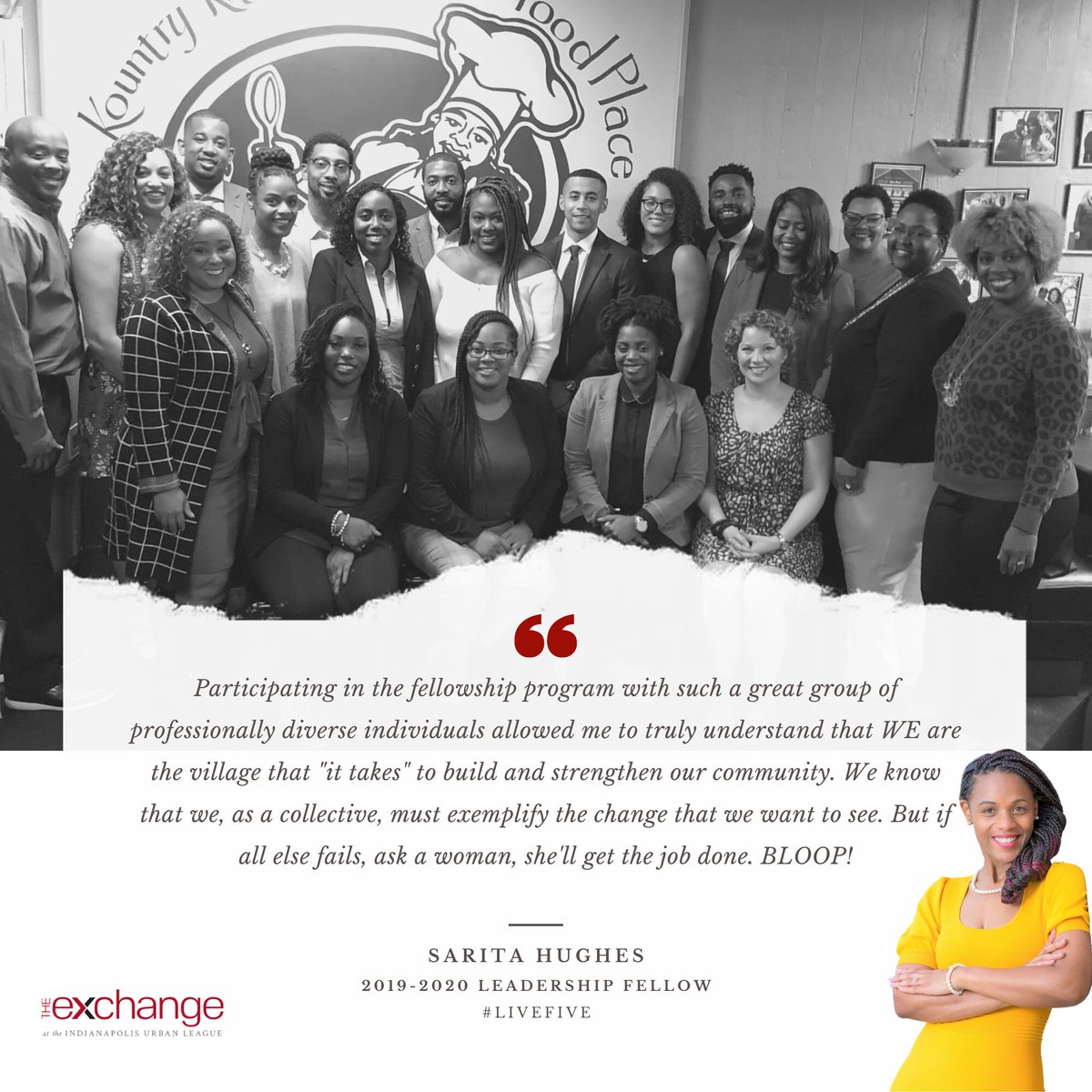 iulexchange's tweet image. Meet SaRita! #livefive