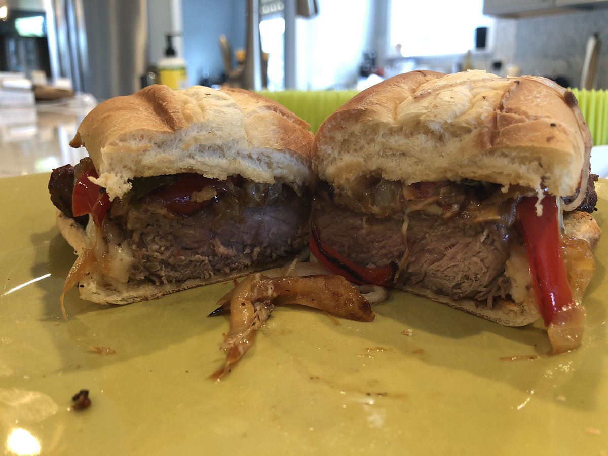BlindGuysGrill's tweet photo. Now that’s what I call a #steak sandwich! https://t.co/AIRW6AOBpu