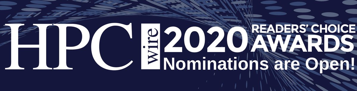 AdvScaleForum's tweet photo. HPCwire Reader's Choice Award nominations are still open! Hurry and submit your nominations before they close on Sunday, August 17th at 11:59 pm PT! Click below to submit yours. https://t.co/5tBiayLz2v https://t.co/xIOzrzQDju