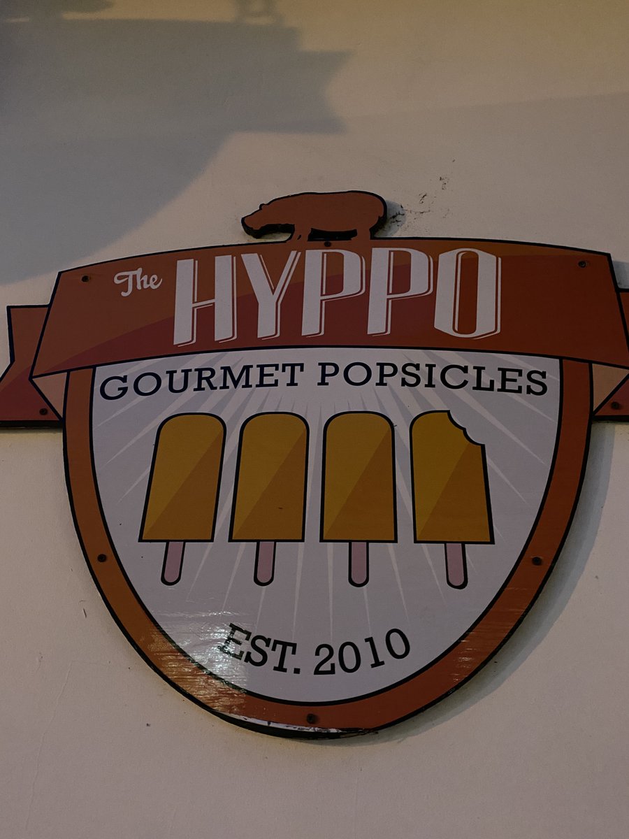 One of our Hippo Nation staff members was in St. Augustine, Florida, and ran across this place that one of my distant cousins owns! 
Wish I had a popsicle right now!
