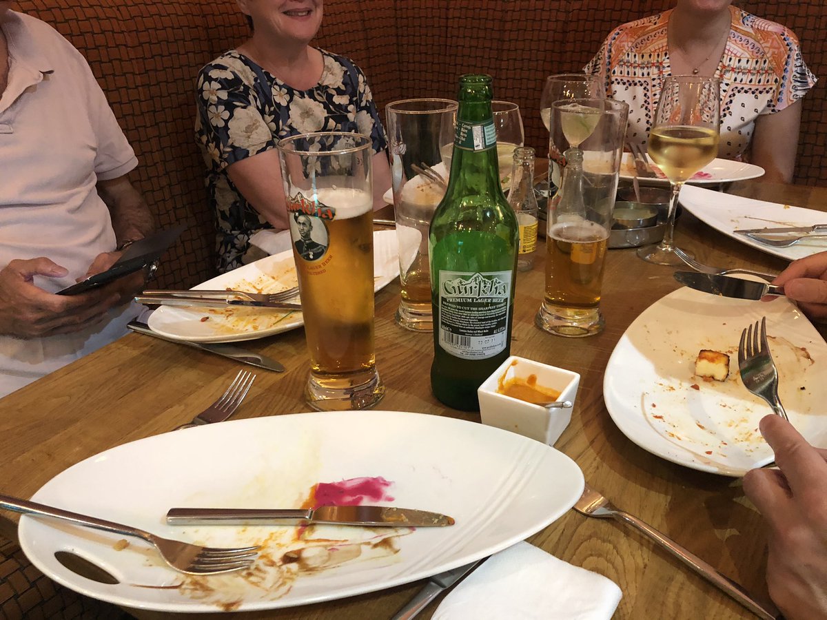RedfordJones's tweet photo. It started as a phone call at 8am 4 weeks asking how I could build the system; tonight 6 very happy diners. Proud to have helped make this happen #EatOutToHelpOut #Capgemini https://t.co/Mgl4zCFC3M