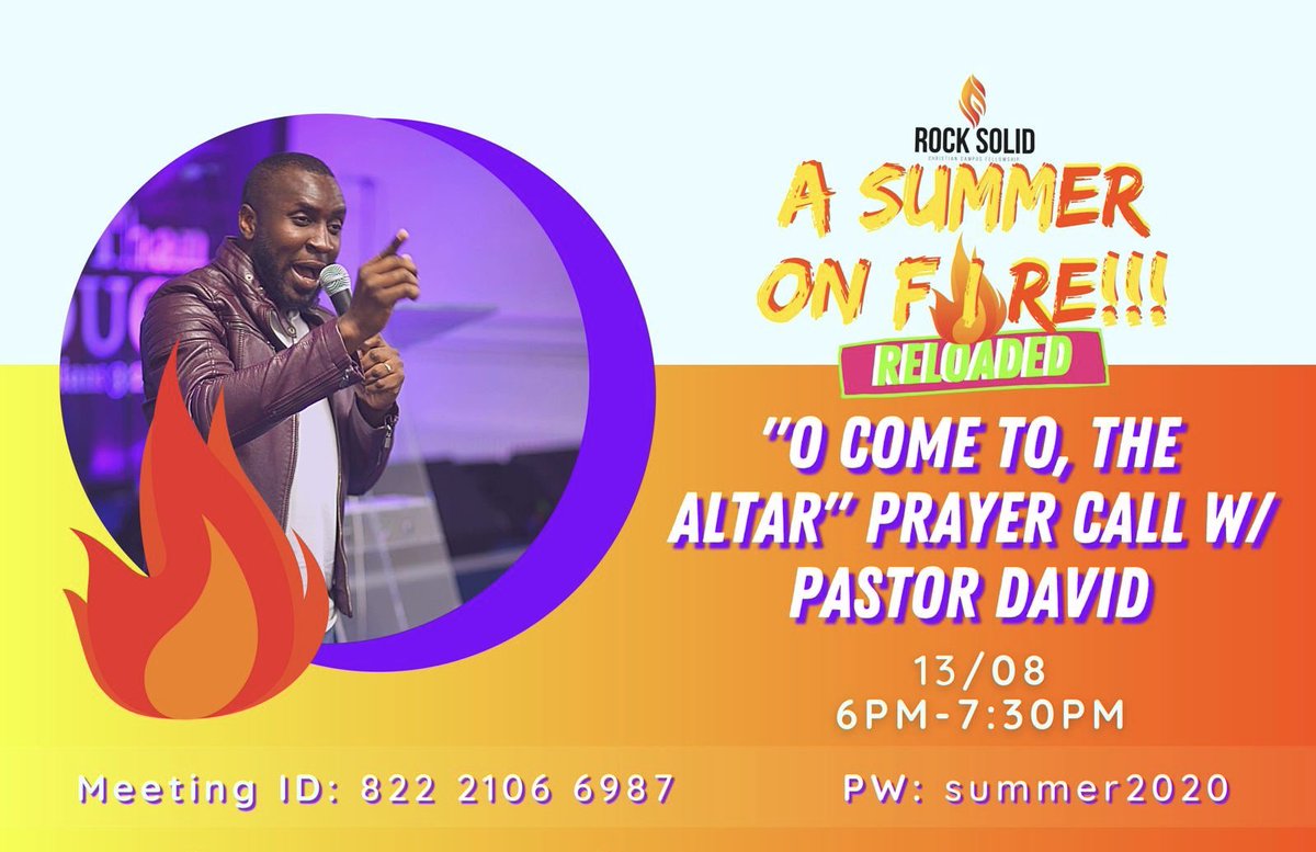 RockSolid_Kent's tweet photo. Join us tomorrow (Thursday 13th August) at 6pm on ZOOM for an amazing time of fellowship and discussion led by our very own Pastor David.  You do NOT want to miss this🔥 🏝 
#rocksolid #kent #london #asummeronfire #faith #hope #love #zoom #online https://t.co/avSNv7btMj