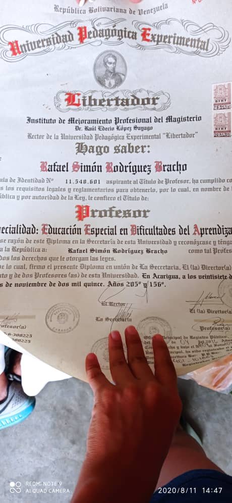 marialoncera's tweet photo. Éste Título fue encontrado en Caujarito Charallave-Santa Teresa de Tuy. Estado Miranda.
RT, para localizar a su propietario. 
Rafael Simón Rodríguez Bracho
V-11.548.601 https://t.co/9ExqUlXdkA