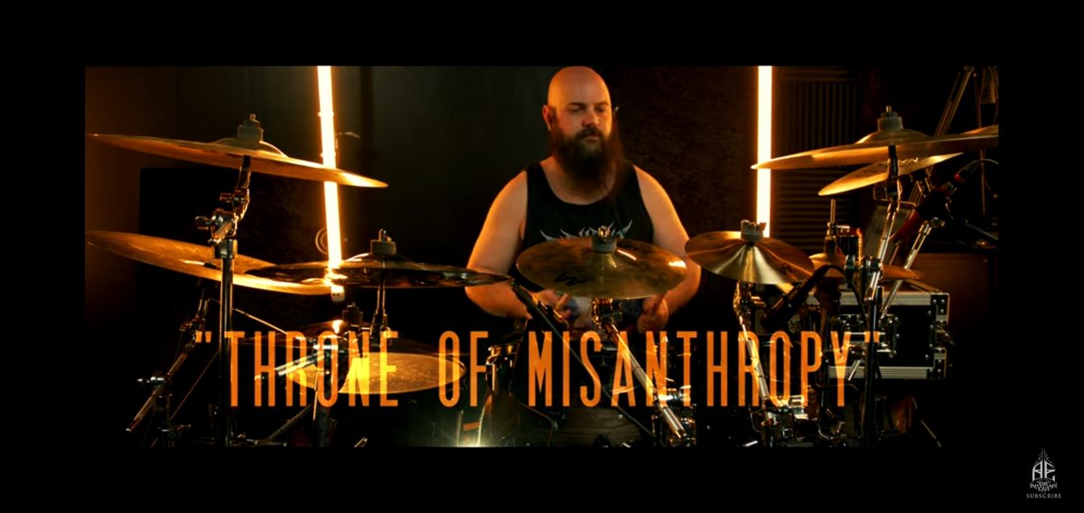 Throne of Misanthropy #drum #playthrough out now!  youtu.be/eDU71-0WiJk

#theartisanera #theodiousconstruct #technicaldeathmetal #techdeath #deathmetal #melodeath #blastbeats #mapexdrums #sabian #meinl