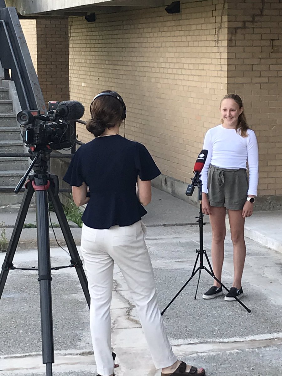 cbrapids's tweet photo. Thanks to @colleencbc for spending some time with our @cbrapids this morning. Natalie and Stephen did an amazing job speaking on behalf of our swimmers! #gotapidsgo #cornerbrook #swimnl #nlpoli @AndrewBurke15 https://t.co/ni5YsdqC7e