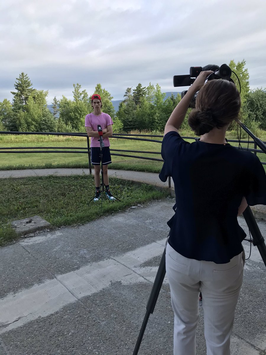 cbrapids's tweet photo. Thanks to @colleencbc for spending some time with our @cbrapids this morning. Natalie and Stephen did an amazing job speaking on behalf of our swimmers! #gotapidsgo #cornerbrook #swimnl #nlpoli @AndrewBurke15 https://t.co/ni5YsdqC7e