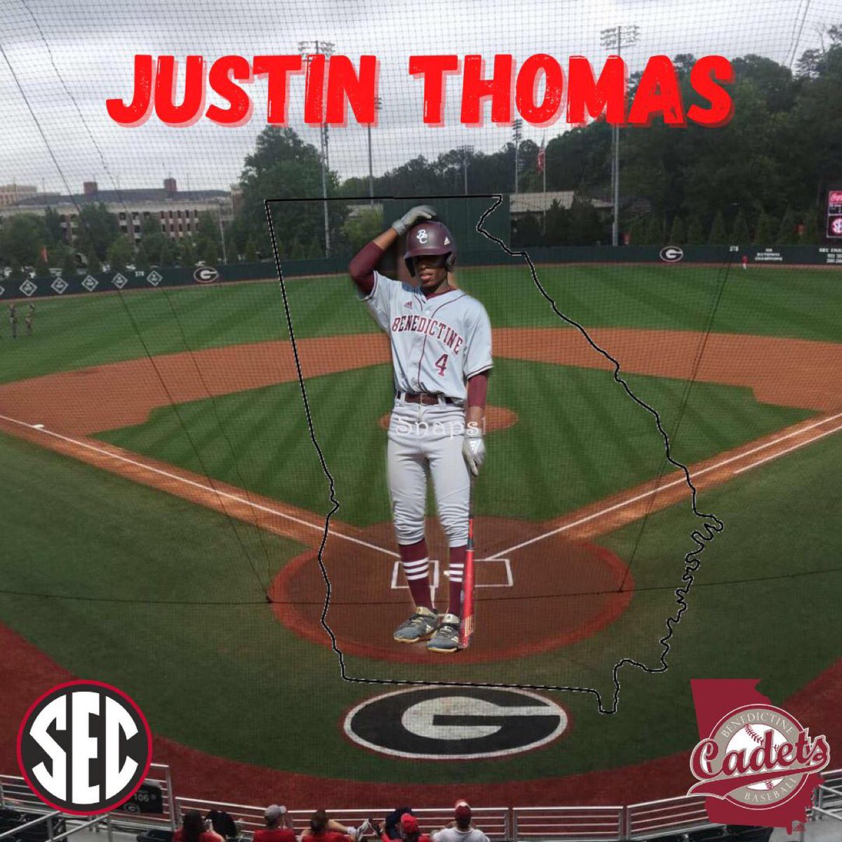 Excited and blessed to announce the commitment to <a href="/BaseballUGA/">Georgia Baseball</a>. A big thanks to all my coaches and my parents who helped me on the way. #GoDawgs