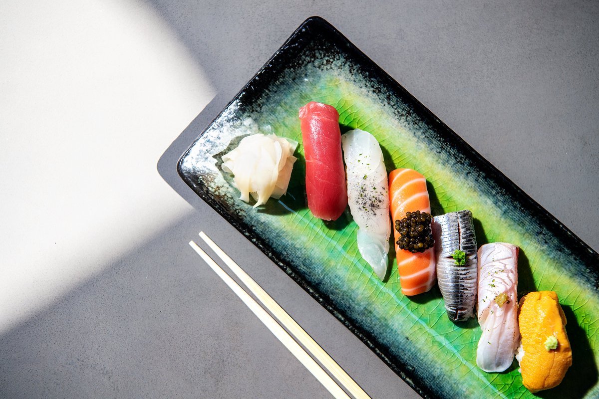 Gari, a type of tsukemono, has long been served alongside sushi as a palate cleanser. At the Brothers Sushi, cubes of ginger are steamed and soaked in amazu, a sweet vinaigrette made from sugar, rice vinegar and salt  https://www.latimes.com/food/story/2020-08-12/pickles-los-angeles