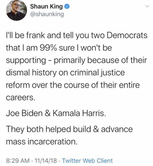 LibertysLite's tweet photo. @shaunking who you voting for buddy? https://t.co/pG30i5HWDy