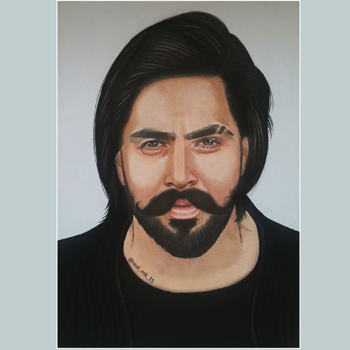 My #First #Painting Of #theshehzada ❤
...
 #rehaan  #yehjaduhaijinnka #art  #drawing