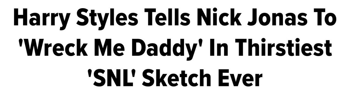 This skit was described by many news articles as one of the most graphic sketches in snl and it was snl pushing the boundaries. Here are some headlines that came out after this sketch and some articles. Harry CHOSE to do this particular sketch