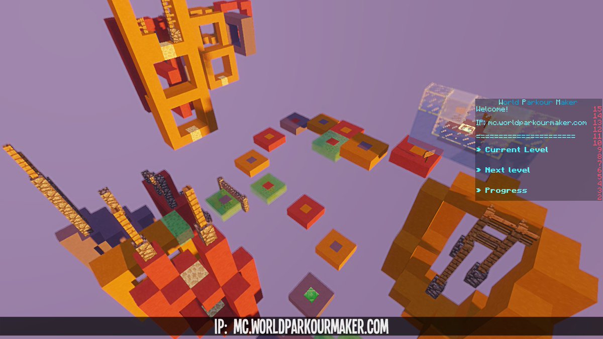 World Parkour Maker || Custom Parkour Minecraft tweet media