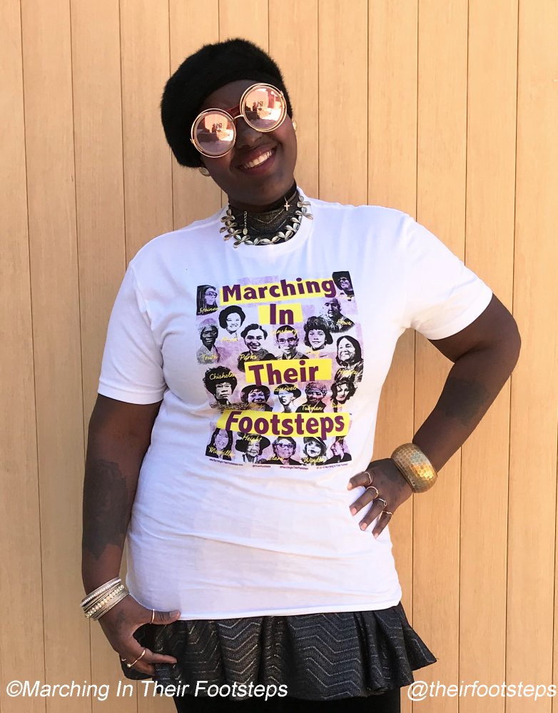 TheirFootsteps's tweet image. We LOVED that today you honored the countless #women who helped pave the way for you, @KamalaHarris! Our company celebrates those women &amp;amp; we sure would love to send a tee or poster to you! #MarchingInTheirFootsteps #KamalaHarrisVP #Kamala #KamalaForVP #KamalaHarris2020 @JoeBiden