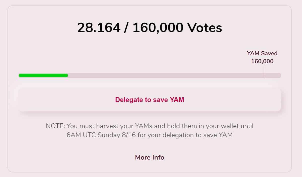 bithydra's tweet photo. By harvesting and holding $YAM in your wallet for 3 days you will save YAM, meanwhile I'll just chad farm 3% USD hourly because smart contracts are smart 🍠 #saveYAM https://t.co/tOWSM4mMxu