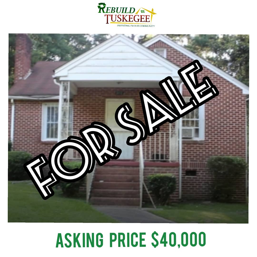 RebuildTuskegee's tweet photo. New Deal Alert!!! #RebuildTuskegee #ForSale #RebuildLLC #BuyRebuildRent https://t.co/gxGx769NL0