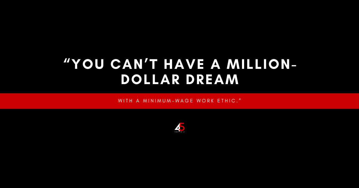 I am a big believer in having a million-dollar dream. However, to make your dream a reality, you have to be willing to put in the work. Are you willing to give your goals all that you've got? 🤔

#Mentor #MillionDollarDream